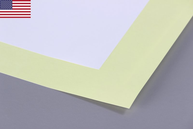 oneSign 2-fach S�tze � US Letter � CB wei�|CF gelb �90g
