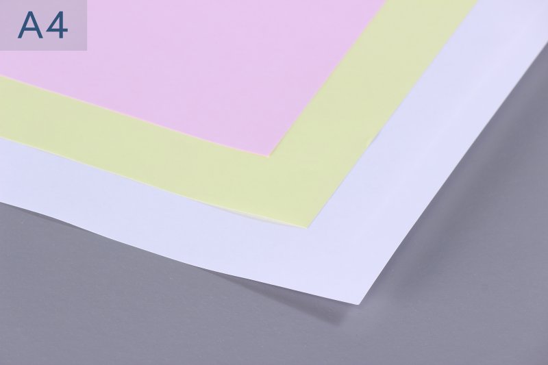 oneSign 3-fach S�tze � A4 �CF rosa|CFB gelb|CB weiߕ85g
