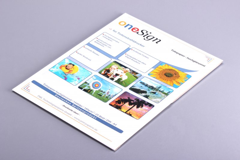 Fotopapier � A4 � gl�nzend � 180g � 25 Blatt � B-Ware!