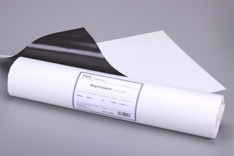 Magnetpapier � SRA3 � wei� � satiniert � 625g � 5 Blatt