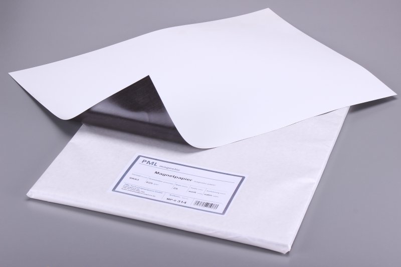 Magnetpapier � SRA3 � wei� � satiniert � 625g � 25 Blatt