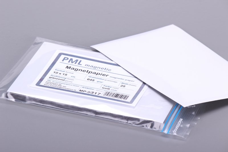 PML Magnetpapier, Fotokarten 10x15cm, gl�nzend