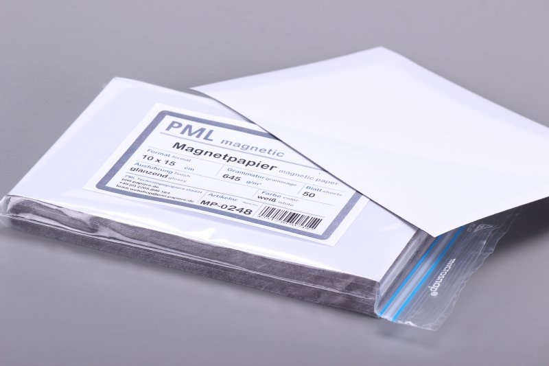 PML Magnetpapier, Fotokarten 10x15cm, gl�nzend