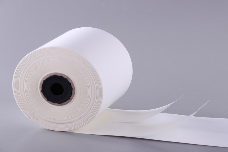 Thermoetiketten � endlos � B 80 | � 80 | L 30 | H 25>12 � 25 Rollen