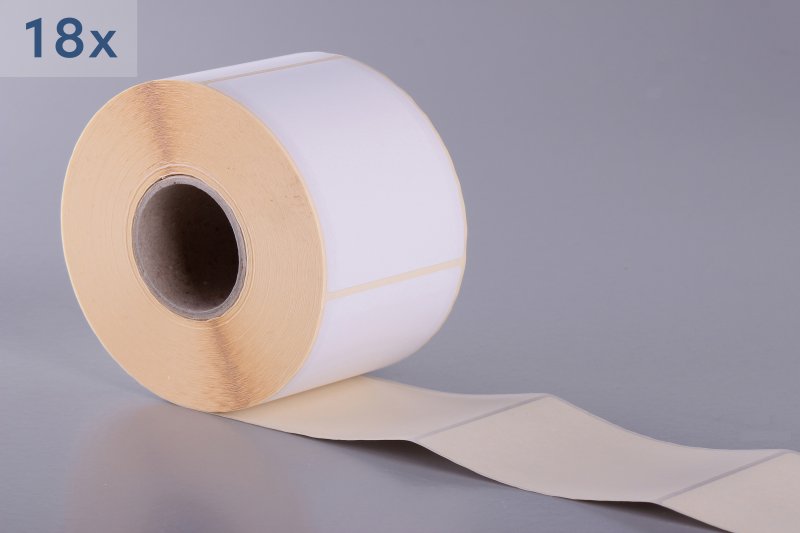 Thermoetiketten � 58 x 81 � B 60 | � 110 | L 62 | H 40 � TK � 750 St. � 18 Rollen
