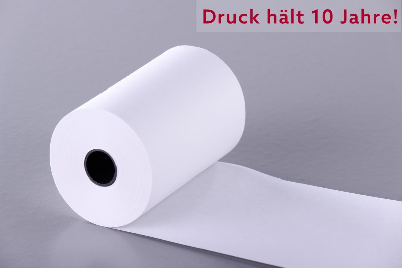 Thermorollen � B 58 | � 40 | L 19 | H 10 � Druck h�lt 10 Jahre � 50 Rollen
