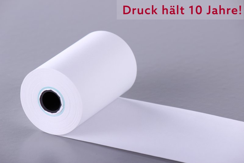 Thermorollen � B 57 | � 30 | L 10 | H 10 � Druck h�lt 10 Jahre � 50 Rollen