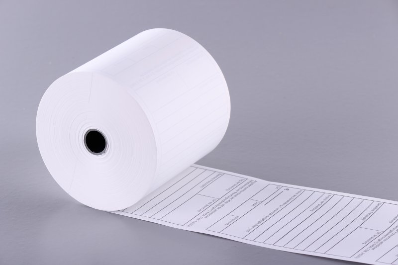 Bewirtungsnachweise � B 80 | � 80 | L 80 | H 12 � Druck innen � 20 Rollen