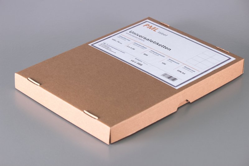 Universaletiketten � 105 x 74 � 8 Etiketten / Blatt \(2x4\) � 800 Etiketten � 100 Blatt
