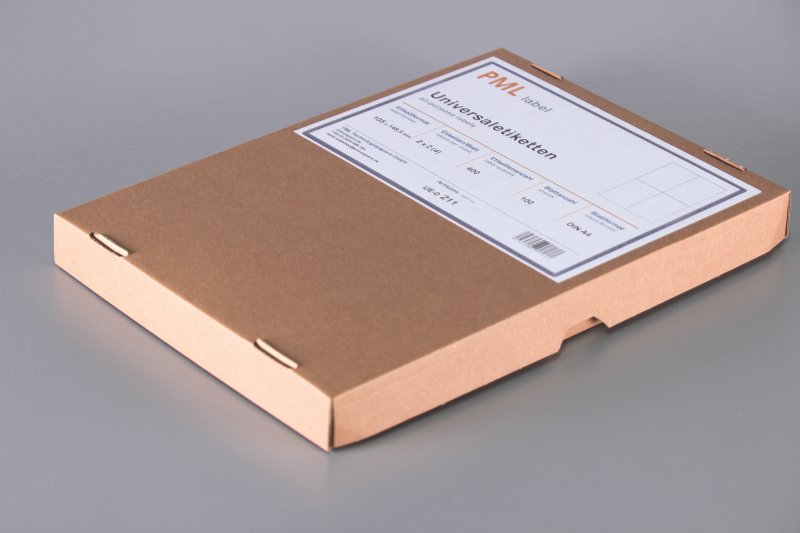 Universaletiketten � 105 x 148,5 � 4 Etiketten / Blatt \(2x2\) � 400 Etiketten � 100 Blatt