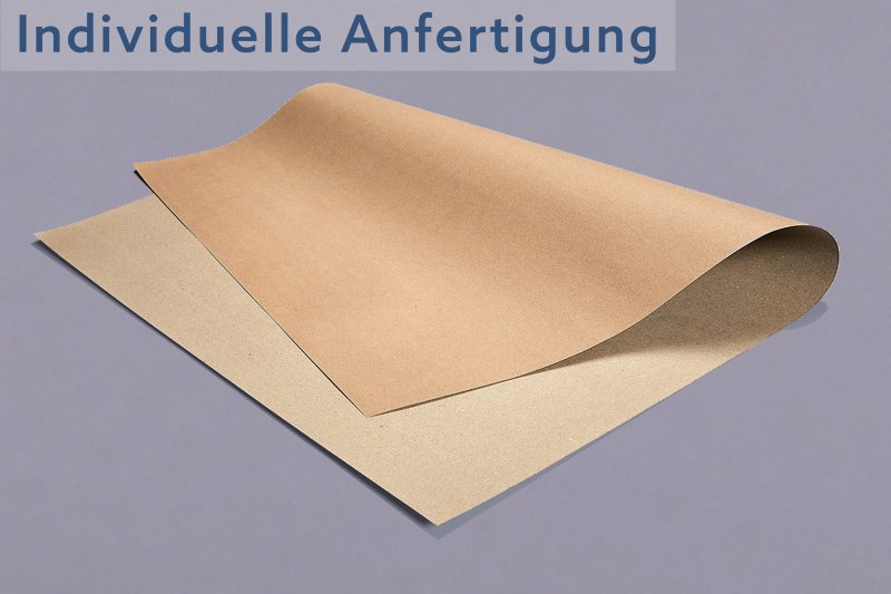 Anti-Rutsch-Papier � individuelle Konfiguration � naturfarben � 50 Blatt